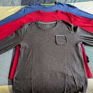 Multiple (3) Men's Long Sleeve T-Shirts